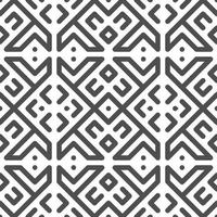 Abstract seamless geometric shape lines pattern vector