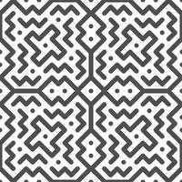 Abstract seamless geometric shape lines pattern vector
