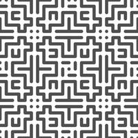 Abstract seamless geometric shape lines pattern vector