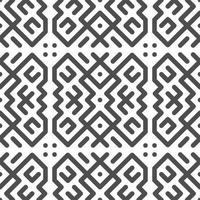 Abstract seamless geometric shape lines pattern vector