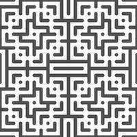 Abstract seamless geometric shape lines pattern 10 vector