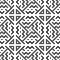 Abstract seamless geometric shape lines pattern vector
