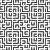 Abstract seamless geometric shape lines pattern vector