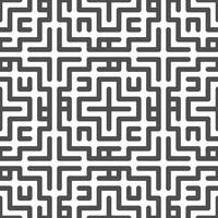 Abstract seamless geometric shape lines pattern vector