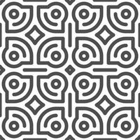 Abstract seamless geometric shape lines pattern vector