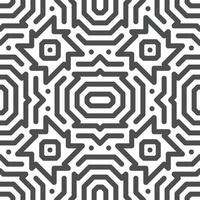 Abstract seamless geometric shape lines pattern vector