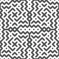 Abstract seamless geometric shape lines pattern vector