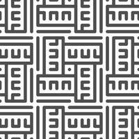 Abstract seamless geometric shape lines pattern vector
