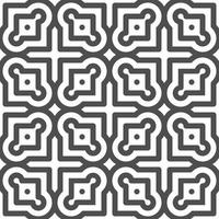 Abstract seamless geometric shape lines pattern vector