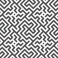 Abstract seamless geometric shape lines pattern 10 vector