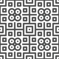 Abstract seamless geometric shape lines pattern vector