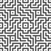 Abstract seamless geometric shape lines pattern vector