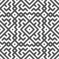 Abstract seamless geometric shape lines pattern 10 vector