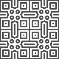 Abstract seamless geometric shape lines pattern vector