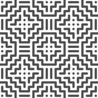 Abstract seamless geometric shape lines pattern vector