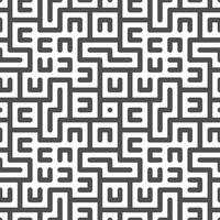 Abstract seamless geometric shape lines pattern vector
