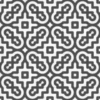 Abstract seamless geometric shape lines pattern vector