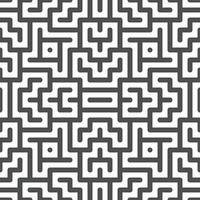 Abstract seamless geometric shape lines pattern vector