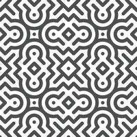 Abstract seamless geometric shape lines pattern vector