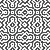 Abstract seamless geometric shape lines pattern vector