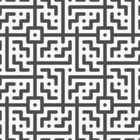 Abstract seamless geometric shape lines pattern vector