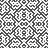 Abstract seamless geometric shape lines pattern 10 vector