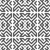 Abstract seamless geometric shape lines pattern vector
