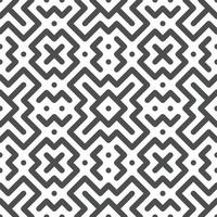 Abstract seamless geometric shape lines pattern vector