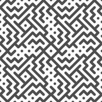 Abstract seamless geometric shape lines pattern vector