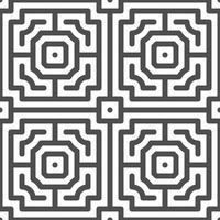 Abstract seamless geometric shape lines pattern vector