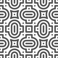 Abstract seamless geometric shape lines pattern vector