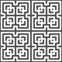 Abstract seamless geometric shape lines pattern 10 vector