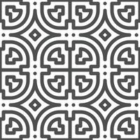 Abstract seamless geometric shape lines pattern vector
