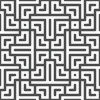 Abstract seamless geometric shape lines pattern vector