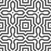 Abstract seamless geometric shape lines pattern vector