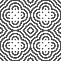 Abstract seamless geometric shape lines pattern vector