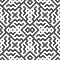 Abstract seamless geometric shape lines pattern vector