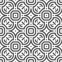 Abstract seamless geometric shape lines pattern vector