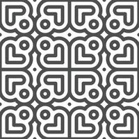 Abstract seamless geometric shape lines pattern vector