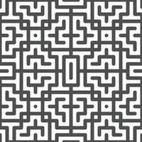 Abstract seamless geometric shape lines pattern 10 vector