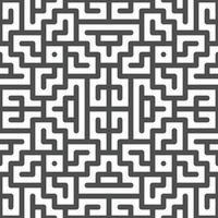 Abstract seamless geometric shape lines pattern vector