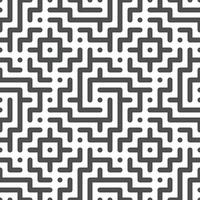 Abstract seamless geometric shape lines pattern vector