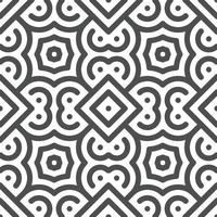 Abstract seamless geometric shape lines pattern vector