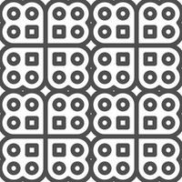 Abstract seamless geometric shape lines pattern vector