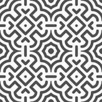 Abstract seamless geometric shape lines pattern vector