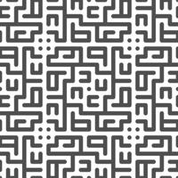 Abstract seamless geometric shape lines pattern vector