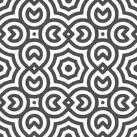 Abstract seamless geometric shape lines pattern vector