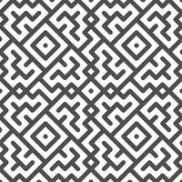 Abstract seamless geometric shape lines pattern 10 vector