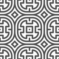 Abstract seamless geometric shape lines pattern vector