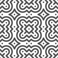 Abstract seamless geometric shape lines pattern vector